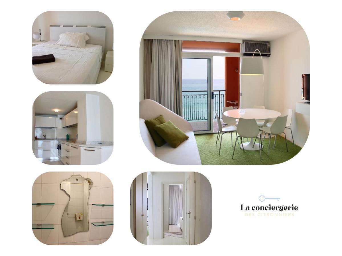 "Terrasse Du Bristol", Imprenable Vue Mer Mentone Esterno foto
